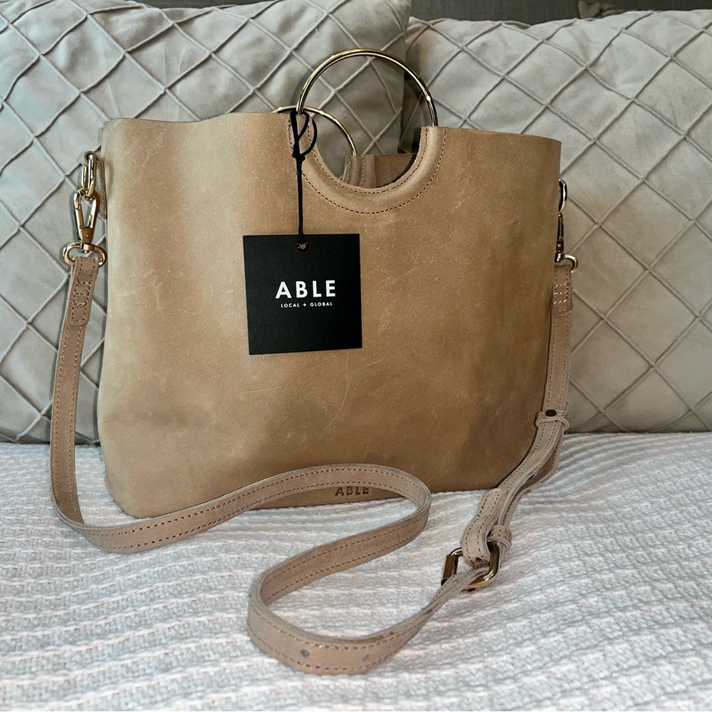 Able Soft Grain Leather Purse